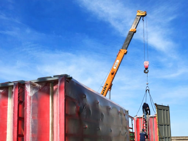 Склепіння печі випалу для тунельних і камерних печей